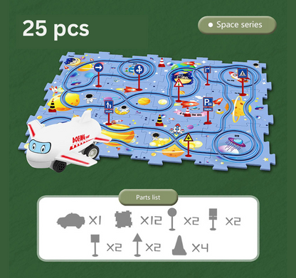 PuzzleTrack Pro Track Car Play Set