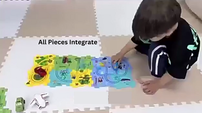 PuzzleTrack Pro Track Car Play Set