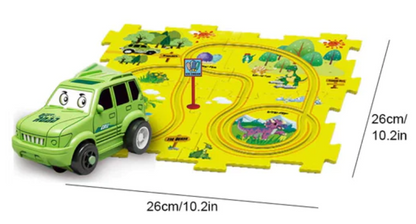 PuzzleTrack Pro Track Car Play Set