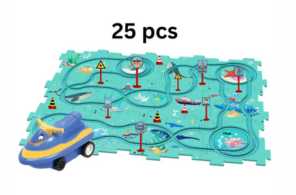 PuzzleTrack Pro Track Car Play Set