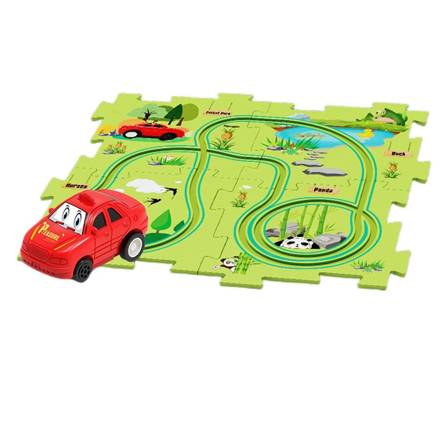 PuzzleTrack Pro Track Car Play Set