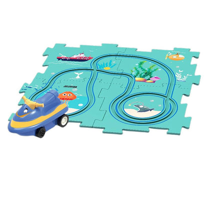 PuzzleTrack Pro Track Car Play Set