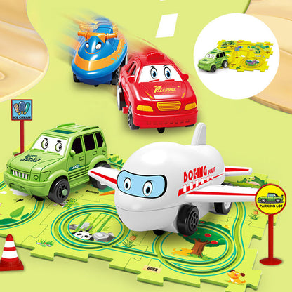 PuzzleTrack Pro Track Car Play Set