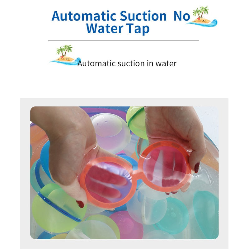 Reusable Water Bomb Splash Balls Water